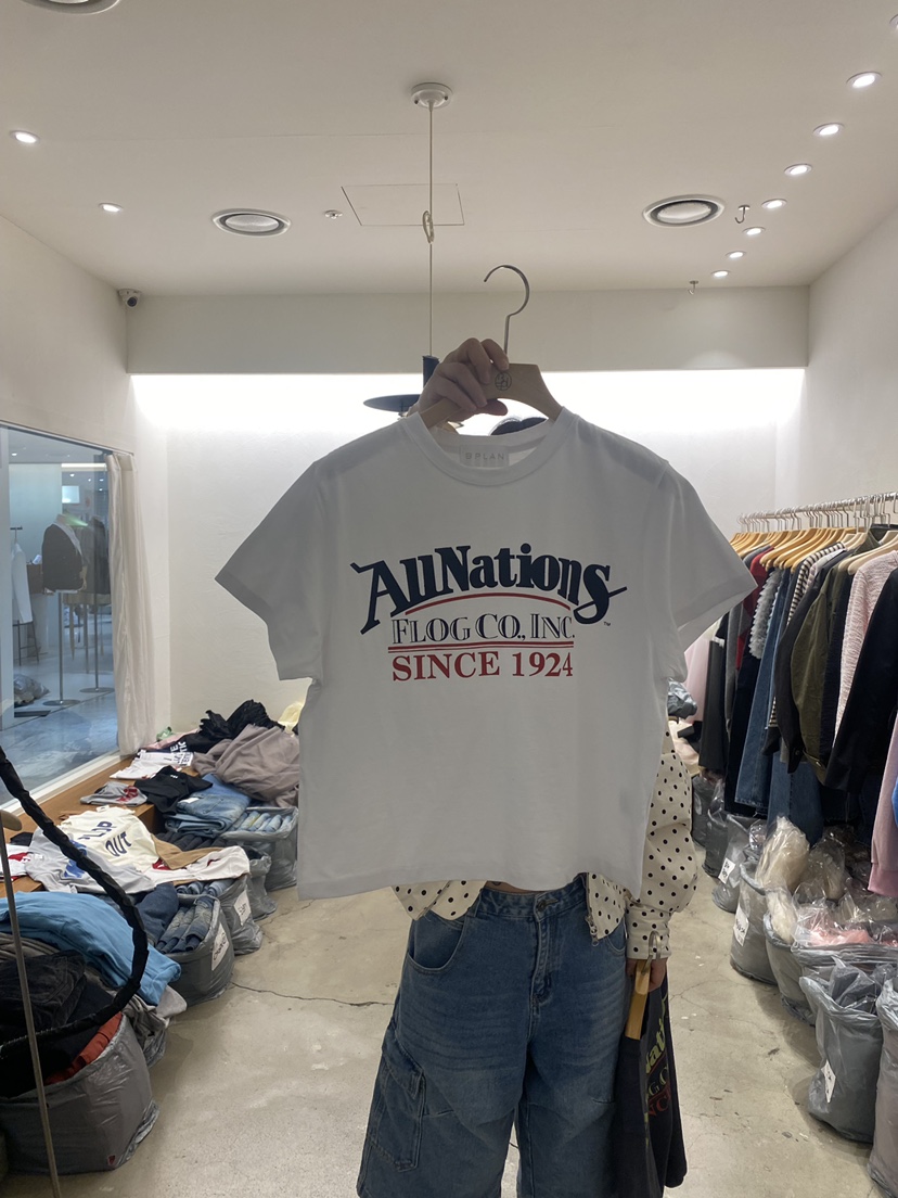 BPLAN韓國東大門代購女士新品職業時尚推薦26春夏人氣T恤BPLANT恤圖色1