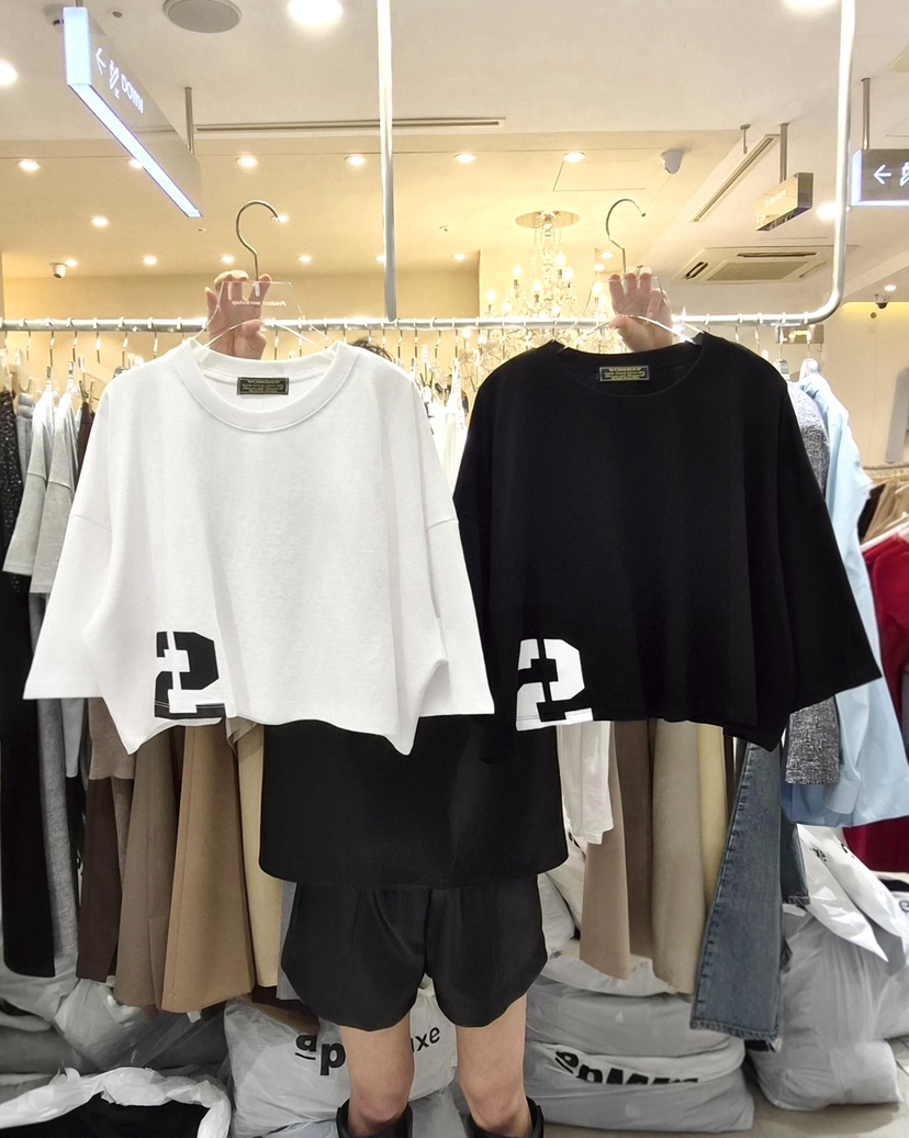 WORK SHOP韓國東大門代購女裝新款推薦時尚熱賣人氣休閑T恤Work_shopT恤