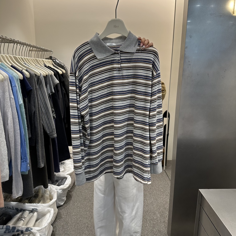 ALTER韓國直郵女裝新品職業26春夏熱賣人氣時尚推薦長袖T恤Alter長袖T恤圖色1