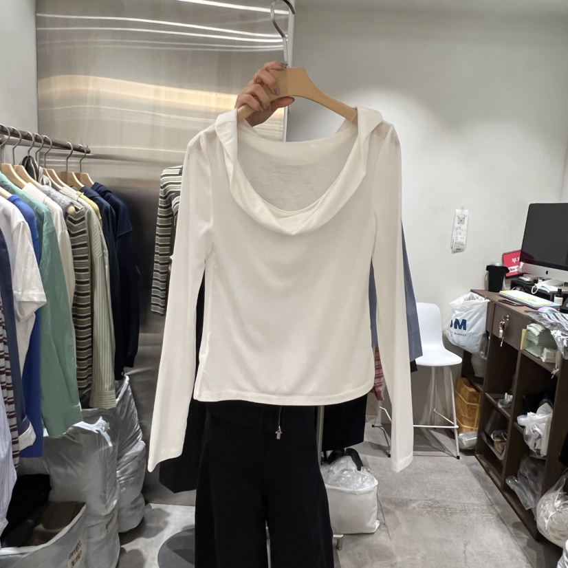 CHAE韓國直郵實拍女士新款熱賣26春夏人氣時尚推薦長袖T恤CHAE長袖T恤圖色1