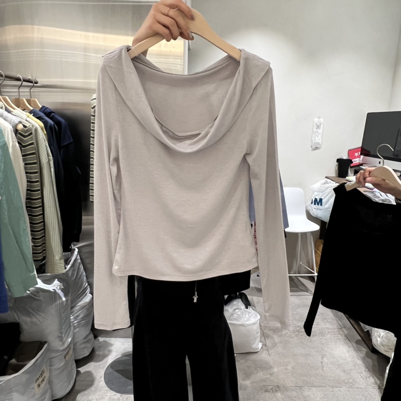 CHAE韓國直郵實拍女士新款熱賣26春夏人氣時尚推薦長袖T恤CHAE長袖T恤圖色2