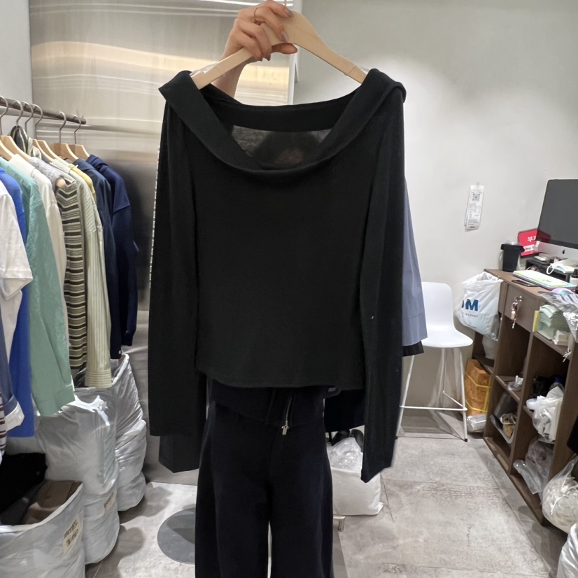 CHAE韓國直郵實拍女士新款熱賣26春夏人氣時尚推薦長袖T恤CHAE長袖T恤圖色3