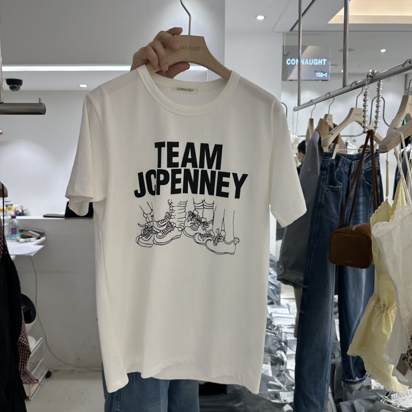 CONNAUGHT/DAILYJUD韓國東大門代購女裝新款推薦熱賣T恤CONNAUGHT/DAILYJUDT恤圖色1