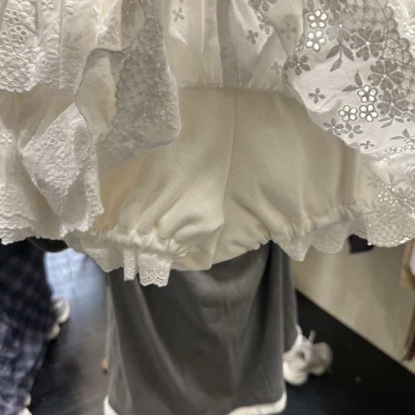 TOMGIRL韓國東大門代購女裝新品熱賣時尚人氣26春夏裙褲蕾絲TOMGIRL裙褲