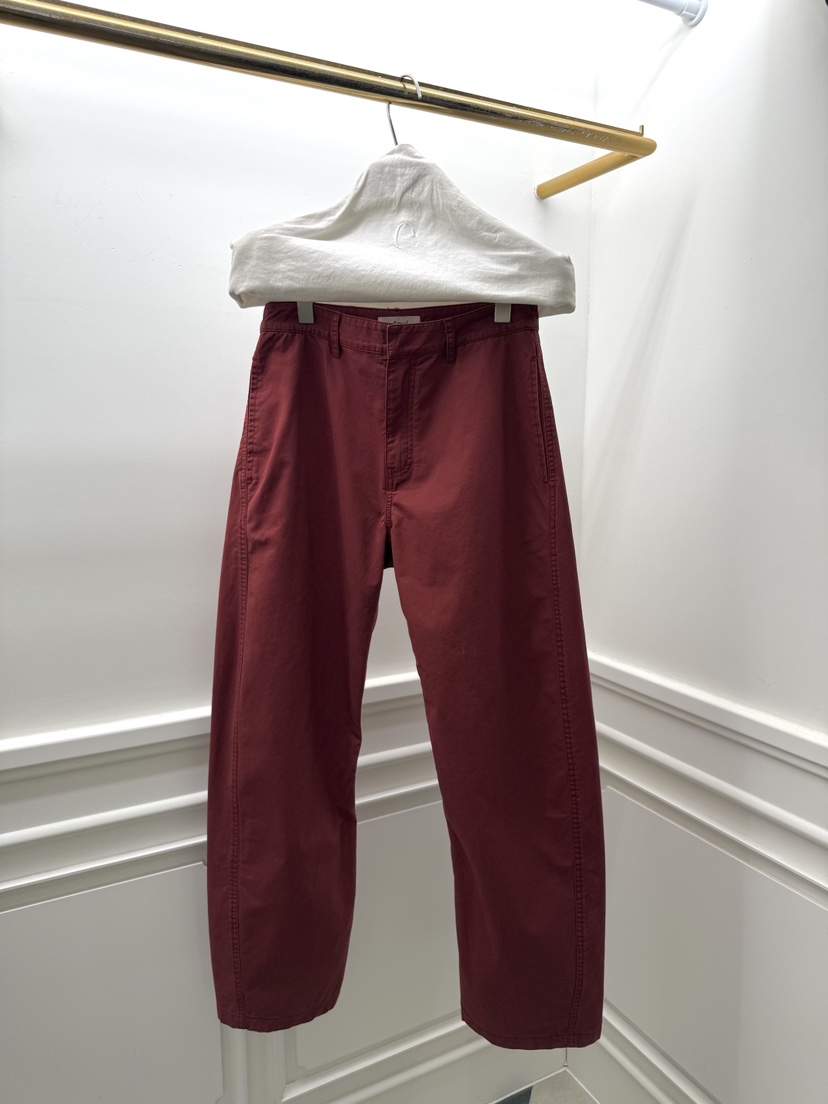 ETER韓國直郵實拍女裝新款休閑推薦熱賣職業休閑褲水洗棉eter/VERSO休閑褲圖色3