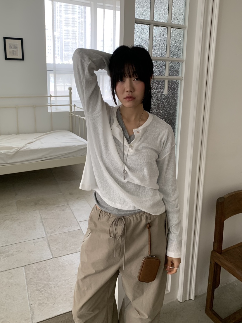 BAKING POWDER東大門代購女士新品推薦休閑時尚針織衫紐扣BAKING POWDER針織衫