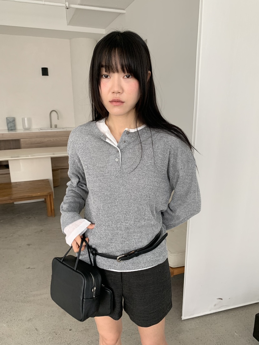 BAKING POWDER東大門代購女士新品推薦休閑時尚針織衫紐扣BAKING POWDER針織衫