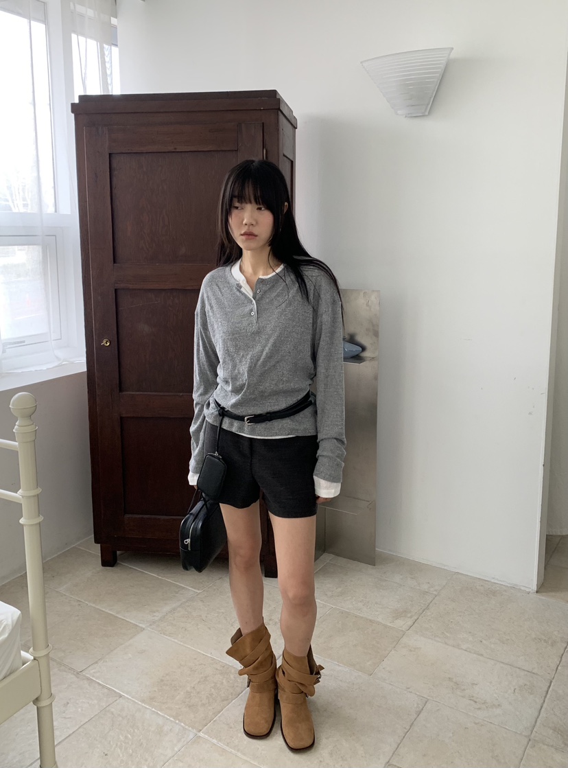 BAKING POWDER東大門代購女士新品推薦休閑時尚針織衫紐扣BAKING POWDER針織衫