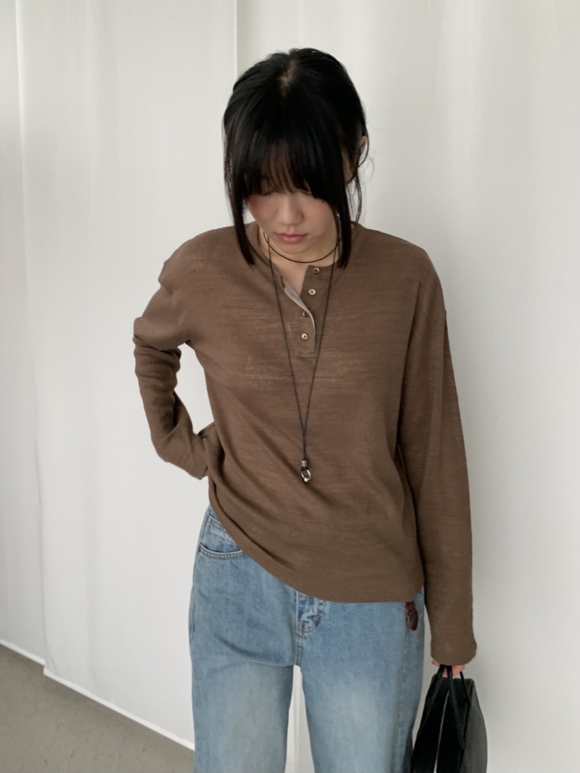 BAKING POWDER東大門代購女士新品推薦休閑時尚針織衫紐扣BAKING POWDER針織衫