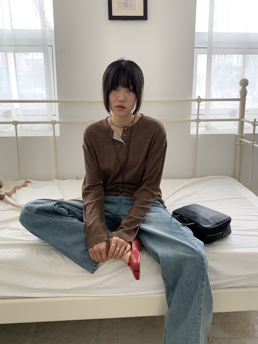 BAKING POWDER東大門代購女士新品推薦休閑時尚針織衫紐扣BAKING POWDER針織衫