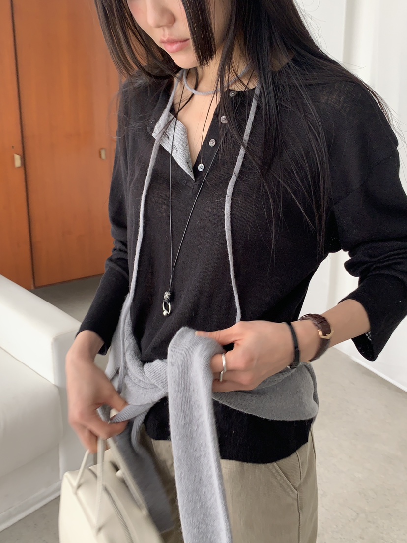 BAKING POWDER東大門代購女士新品推薦休閑時尚針織衫紐扣BAKING POWDER針織衫