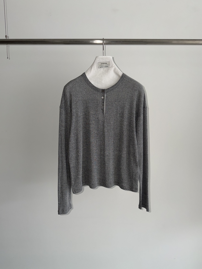 BAKING POWDER東大門代購女士新品推薦休閑時尚針織衫紐扣BAKING POWDER針織衫圖色1