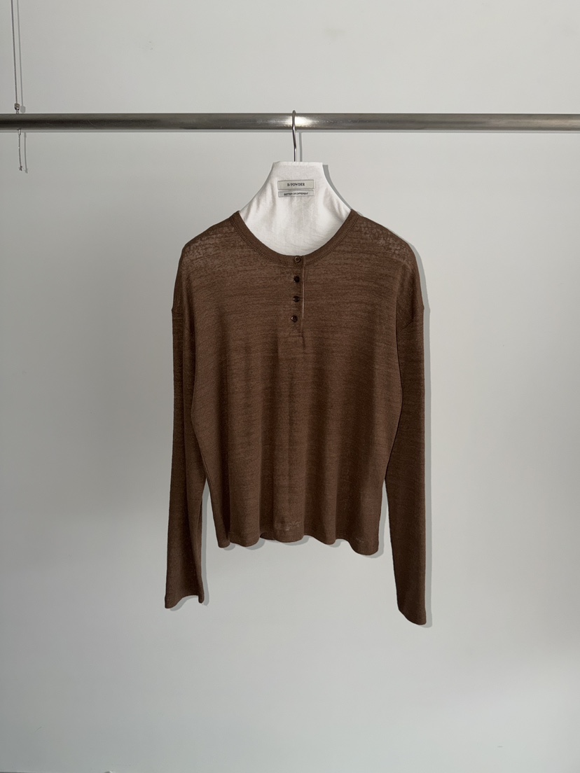 BAKING POWDER東大門代購女士新品推薦休閑時尚針織衫紐扣BAKING POWDER針織衫圖色3