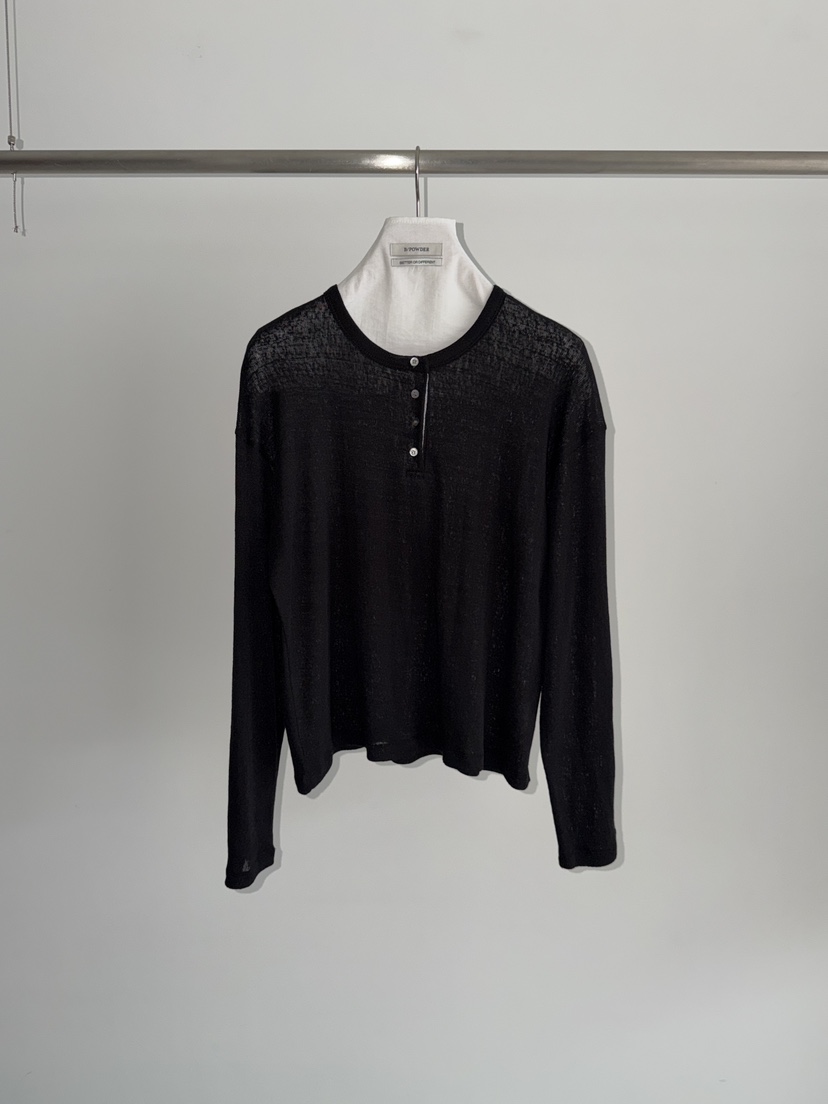 BAKING POWDER東大門代購女士新品推薦休閑時尚針織衫紐扣BAKING POWDER針織衫圖色4