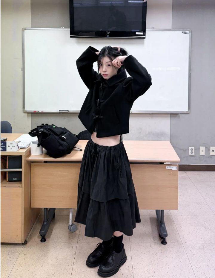 LIVE FOREVER韓國直郵女裝新款推薦26春夏人氣半身裙中短裙LIVE FOR_EVER半身裙/中短裙