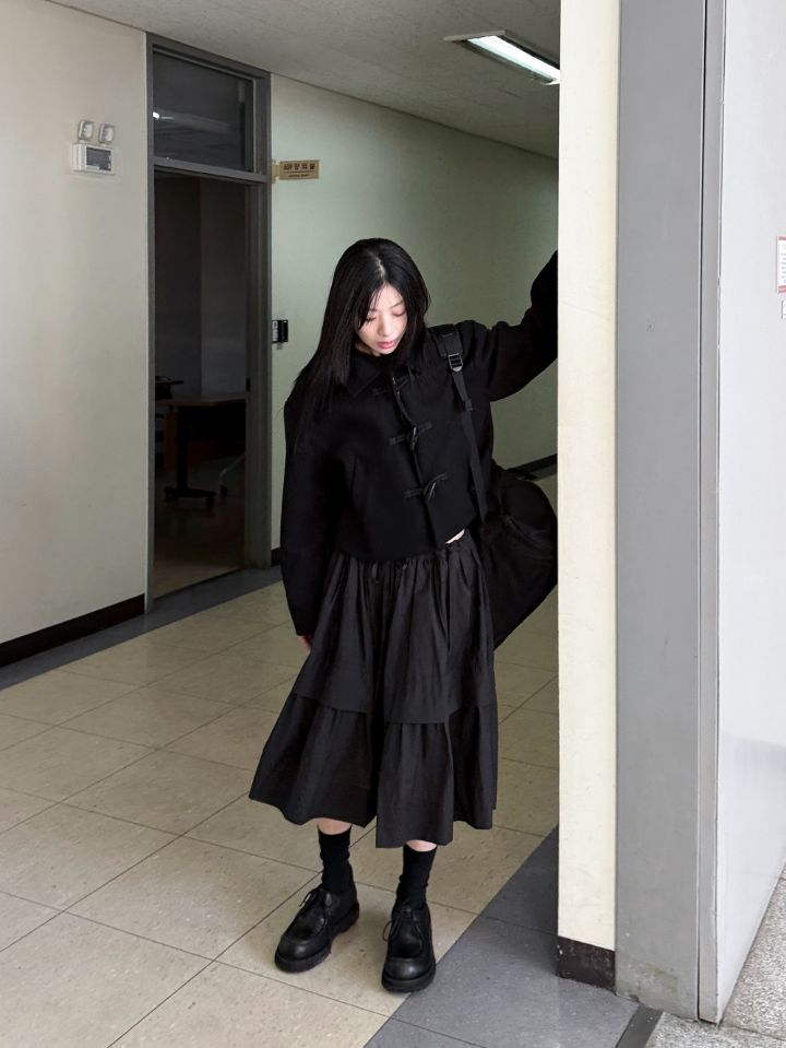 LIVE FOREVER韓國直郵女裝新款推薦26春夏人氣半身裙中短裙LIVE FOR_EVER半身裙/中短裙