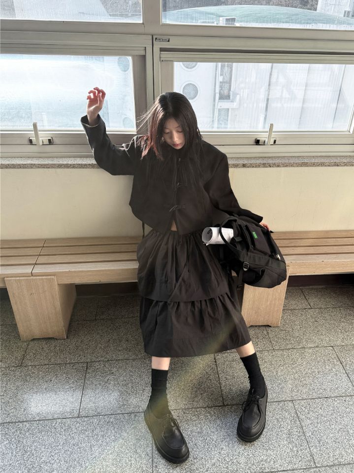 LIVE FOREVER韓國直郵女裝新款推薦26春夏人氣半身裙中短裙LIVE FOR_EVER半身裙/中短裙