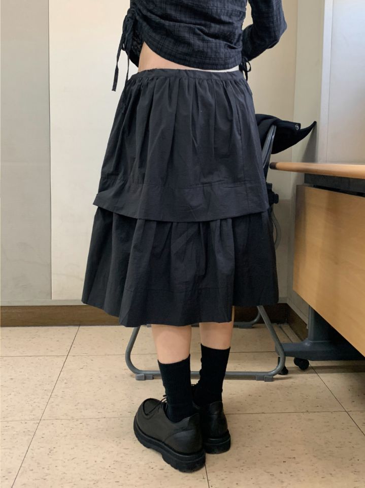 LIVE FOREVER韓國直郵女裝新款推薦26春夏人氣半身裙中短裙LIVE FOR_EVER半身裙/中短裙