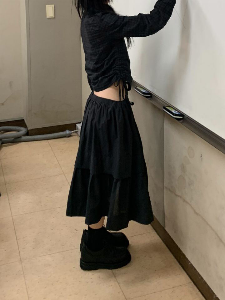 LIVE FOREVER韓國直郵女裝新款推薦26春夏人氣半身裙中短裙LIVE FOR_EVER半身裙/中短裙