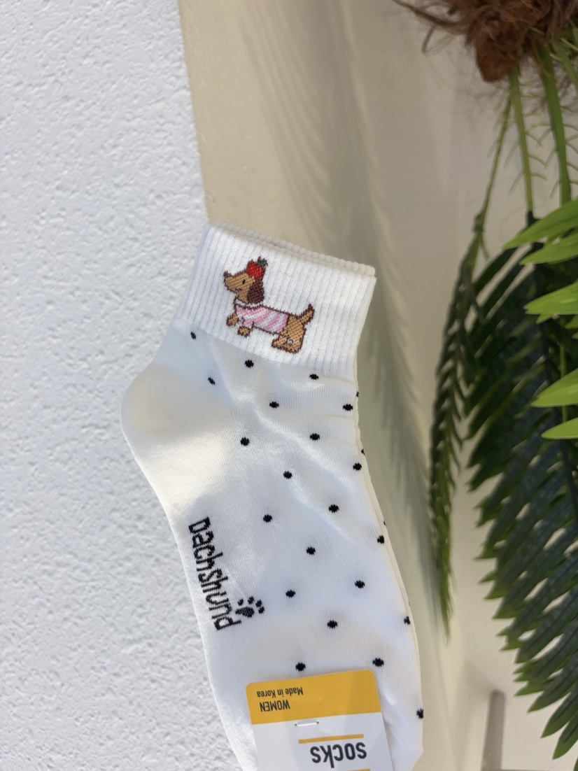 CACTUS-Q東大門直郵女裝新款職業熱賣時尚26春夏休閑襪子CACTUS十雙起/可混搭襪子圖色1