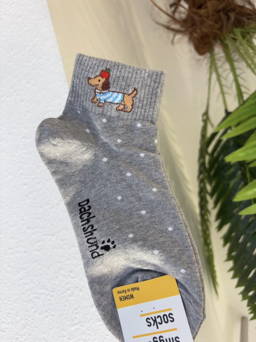 CACTUS-Q東大門直郵女裝新款職業熱賣時尚26春夏休閑襪子CACTUS十雙起/可混搭襪子圖色3