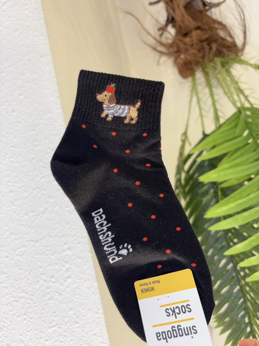 CACTUS-Q東大門直郵女裝新款職業熱賣時尚26春夏休閑襪子CACTUS十雙起/可混搭襪子圖色4