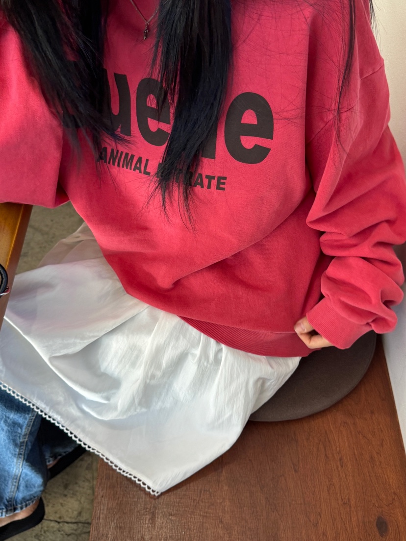 KSUBI東大門代購女裝新品休閑推薦26春夏人氣真品時尚衛衣BURROW/ARaakie衛衣