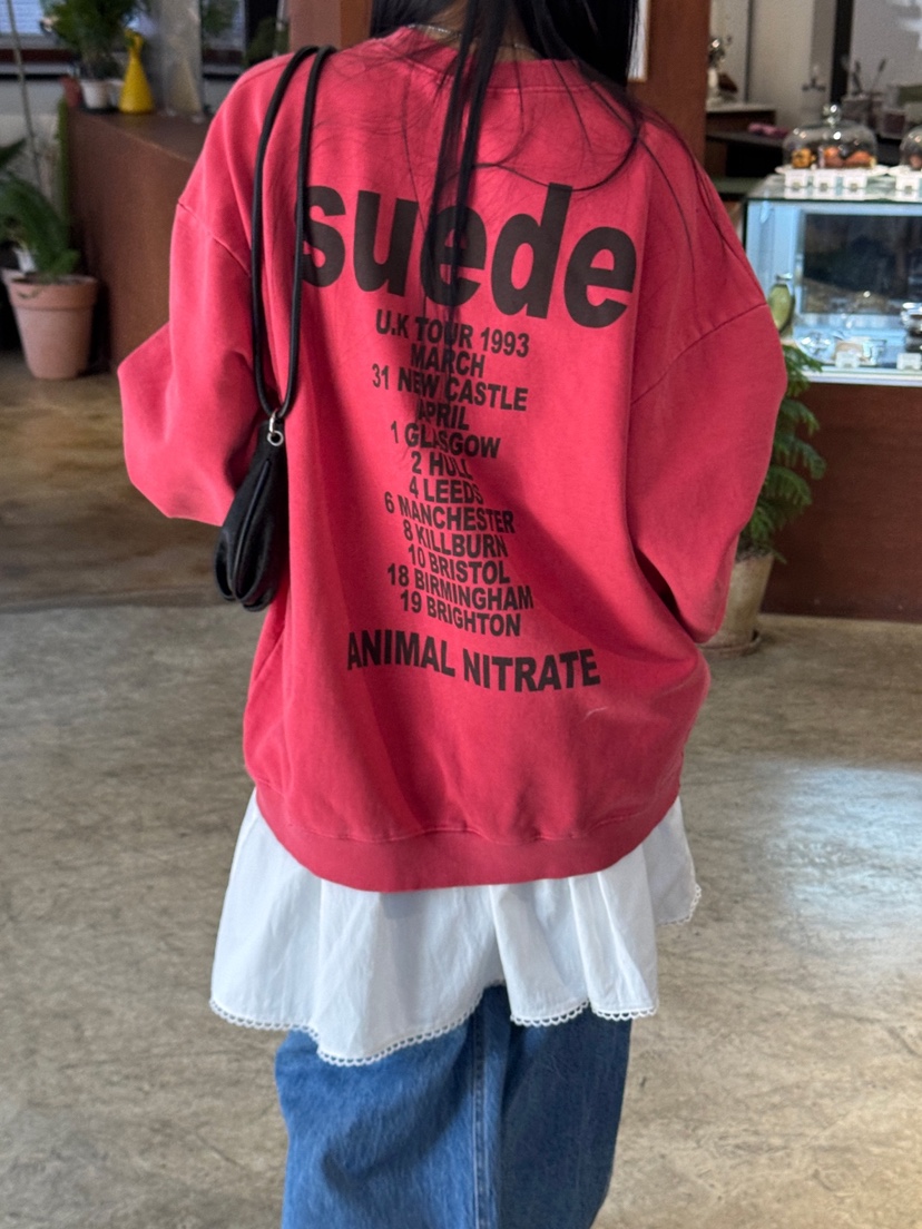 KSUBI東大門代購女裝新品休閑推薦26春夏人氣真品時尚衛衣BURROW/ARaakie衛衣