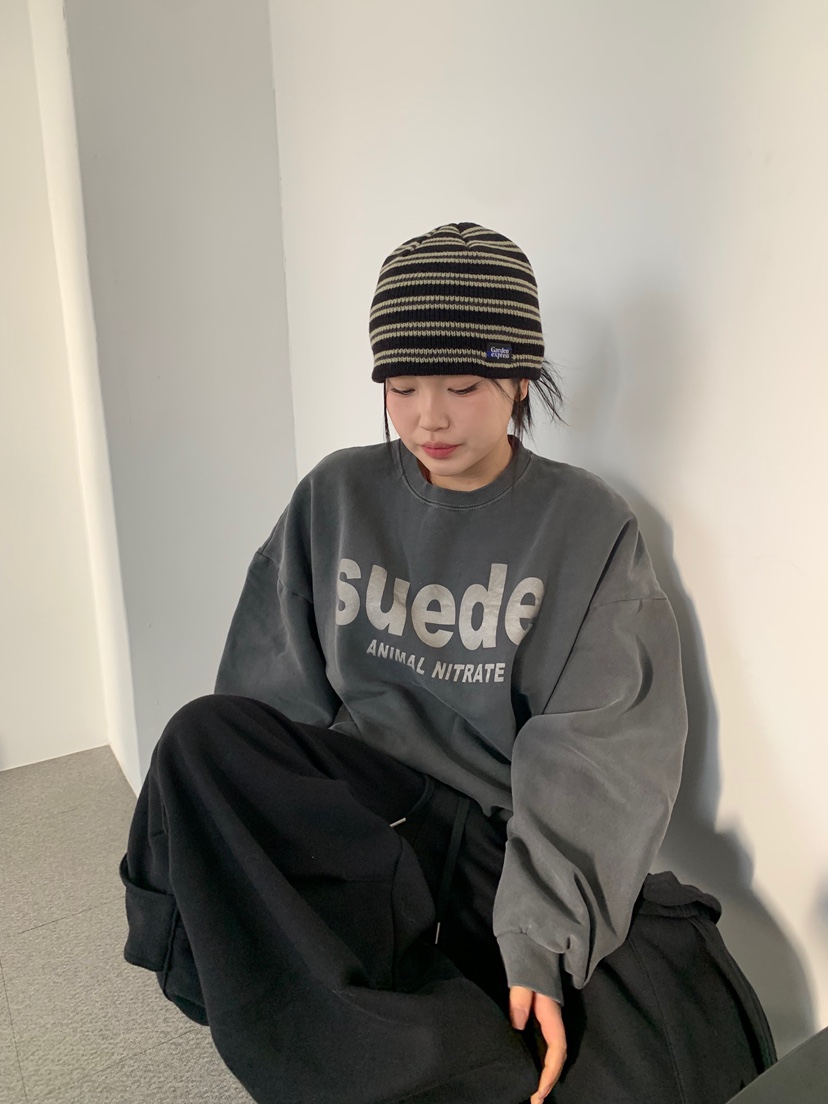 KSUBI東大門代購女裝新品休閑推薦26春夏人氣真品時尚衛衣BURROW/ARaakie衛衣