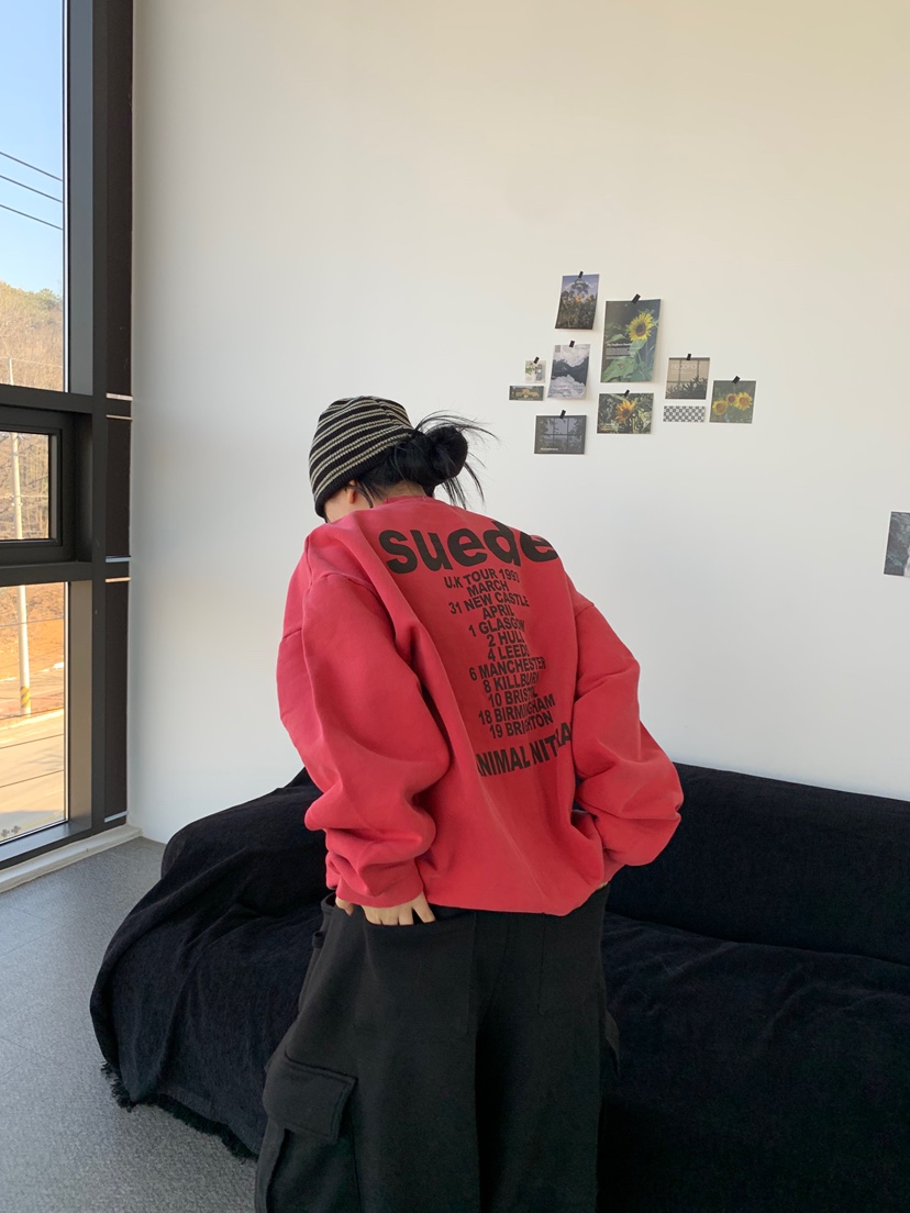 KSUBI東大門代購女裝新品休閑推薦26春夏人氣真品時尚衛衣BURROW/ARaakie衛衣