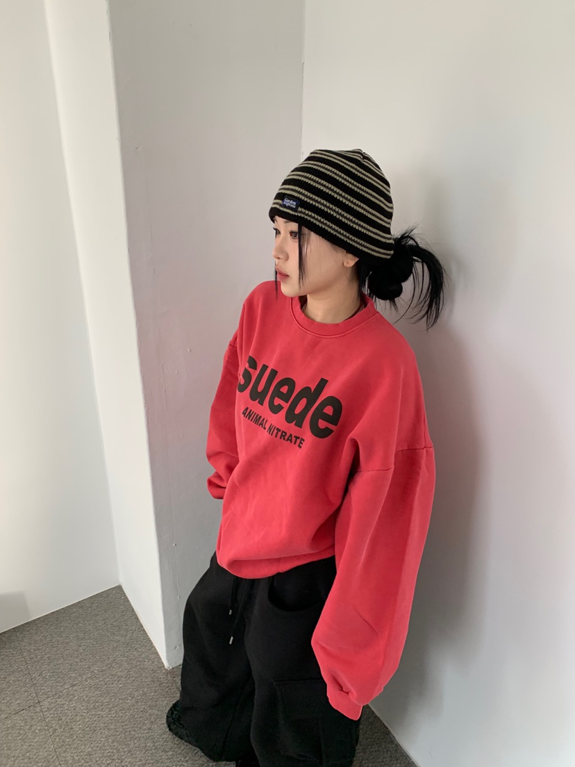 KSUBI東大門代購女裝新品休閑推薦26春夏人氣真品時尚衛衣BURROW/ARaakie衛衣