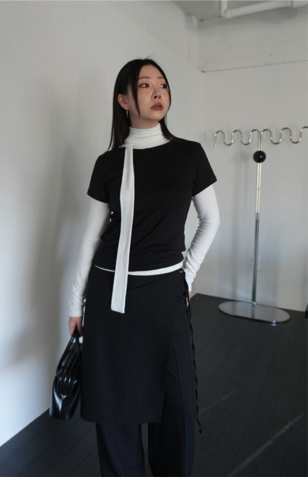 LIVE FOREVER東大門實拍女裝新款休閑26春夏時尚真品T恤LIVE FOR_EVERT恤