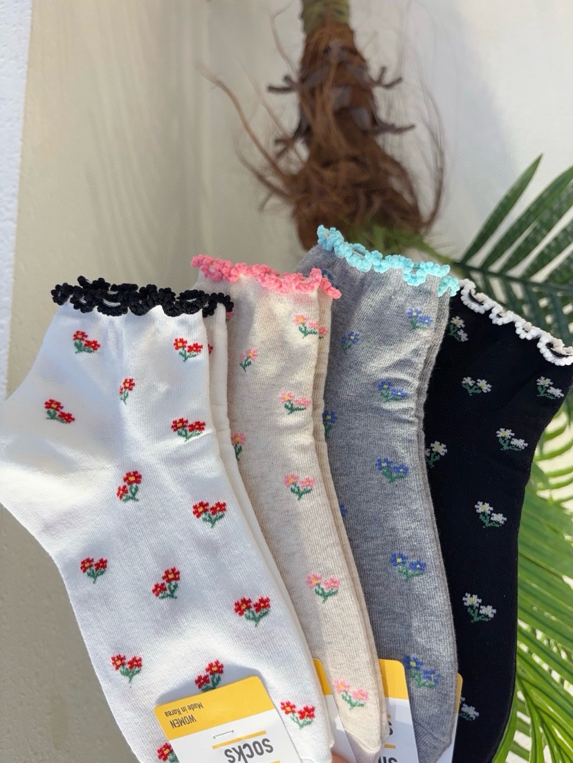 CACTUS-Q東大門直郵女裝新款職業推薦26春夏時尚真品襪子CACTUS十雙起/可混搭襪子