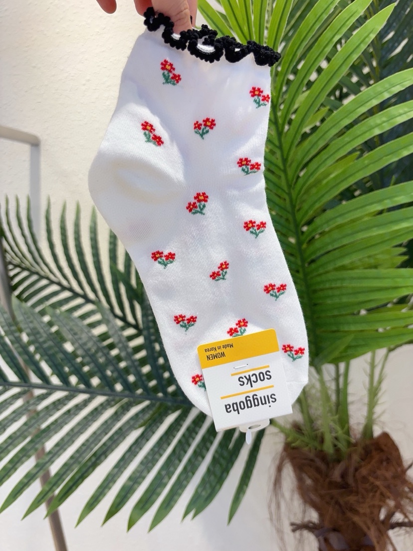 CACTUS-Q東大門直郵女裝新款職業推薦26春夏時尚真品襪子CACTUS十雙起/可混搭襪子圖色1