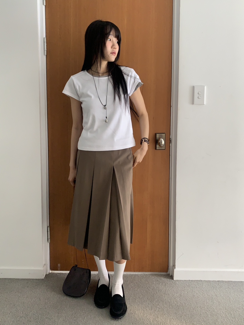 BAKING POWDER東大門代購女士新款26春夏熱賣職業人氣T恤BAKING POWDERT恤