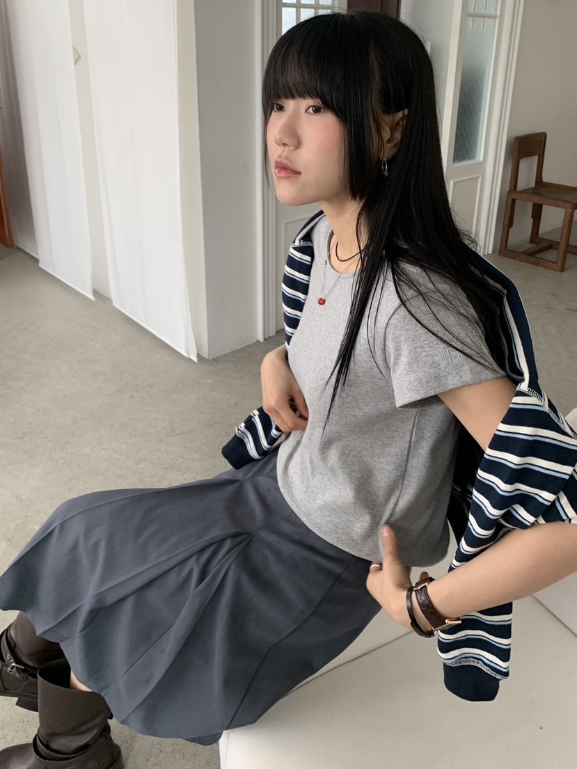 BAKING POWDER東大門代購女士新款26春夏熱賣職業人氣T恤BAKING POWDERT恤