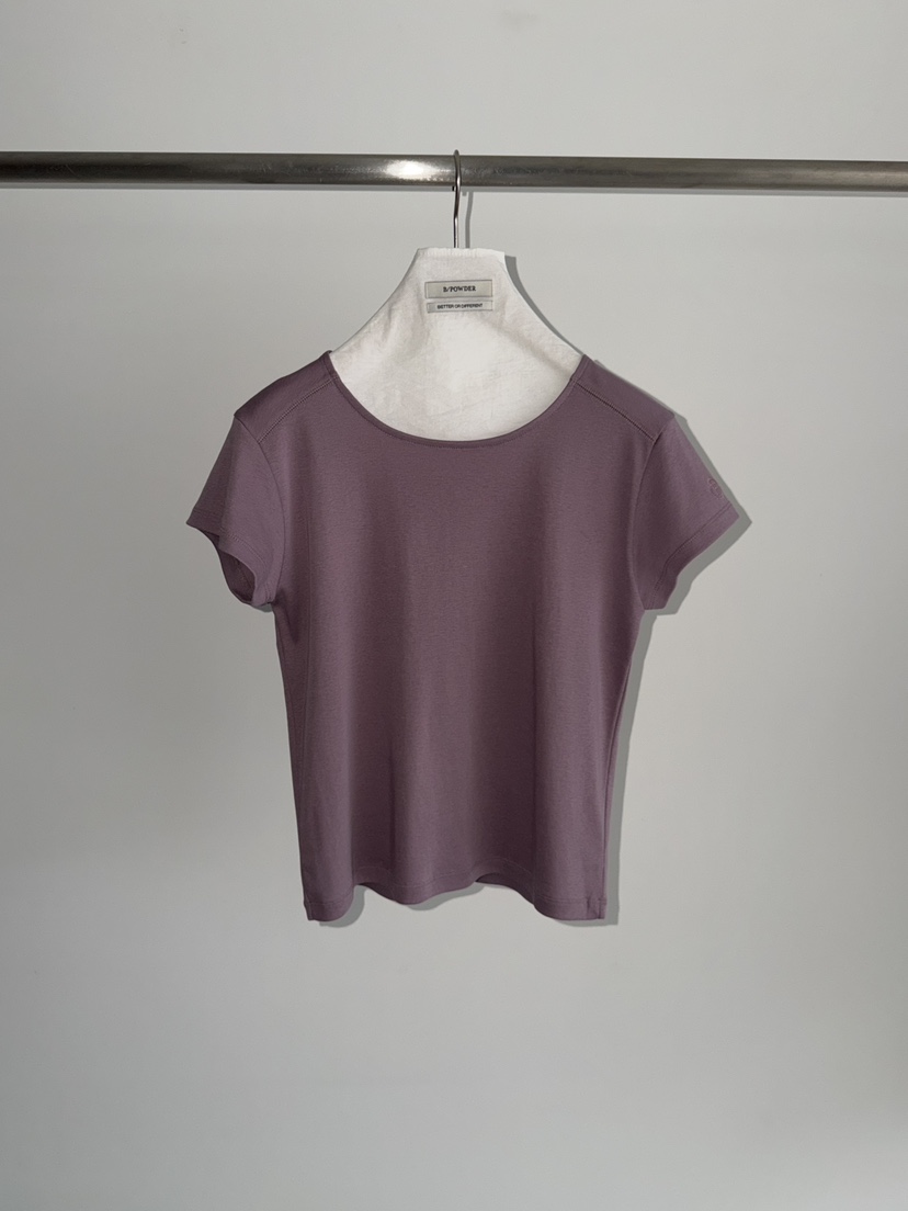 BAKING POWDER東大門代購女士新款26春夏熱賣職業人氣T恤BAKING POWDERT恤圖色2