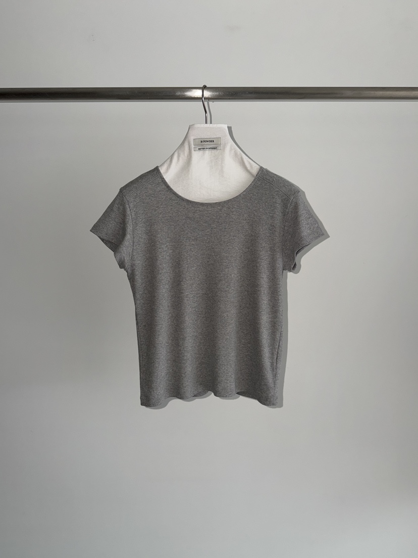 BAKING POWDER東大門代購女士新款26春夏熱賣職業人氣T恤BAKING POWDERT恤圖色3