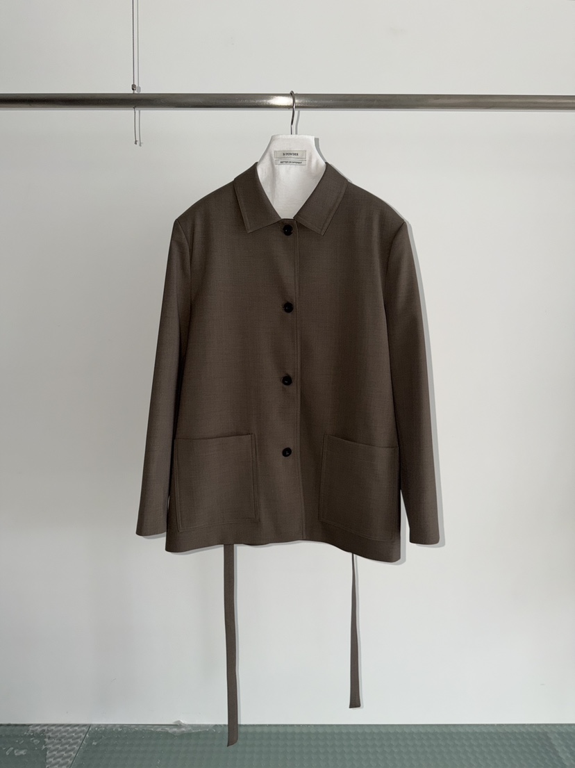 BAKING POWDER東大門直郵女士新款時尚26春夏夾克含腰帶BAKING POWDER夾克圖色1