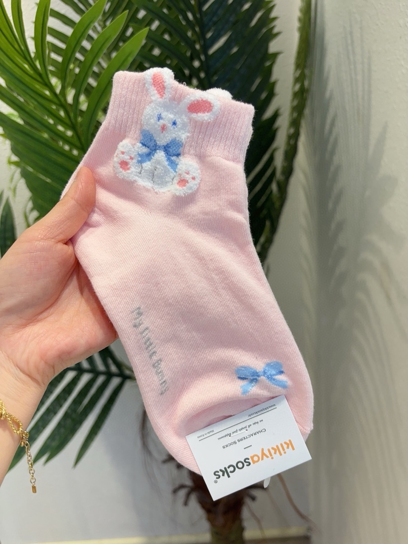 CACTUS-Q韓國代購女裝新款26春夏時尚真品推薦職業休閑襪子CACTUS十雙起/可混搭襪子圖色3