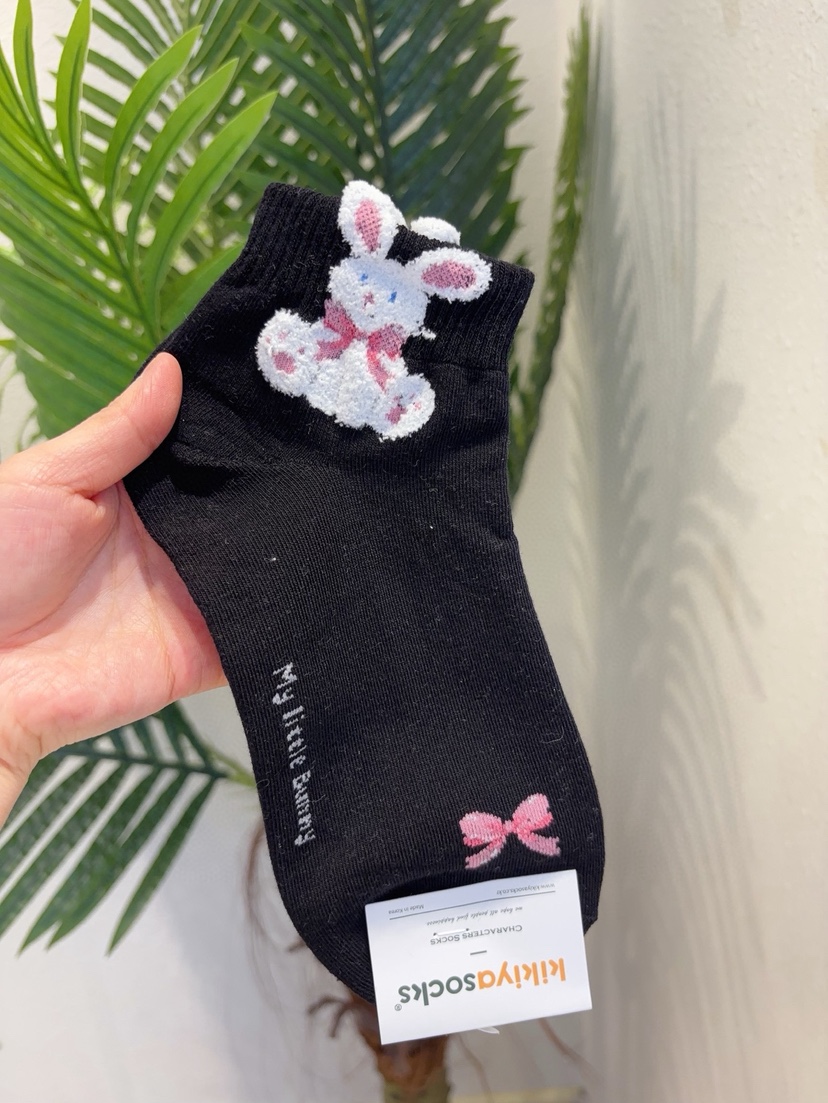 CACTUS-Q韓國代購女裝新款26春夏時尚真品推薦職業休閑襪子CACTUS十雙起/可混搭襪子圖色4