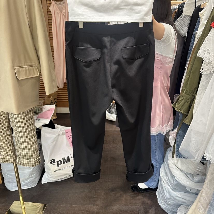 TRES BIEN韓國代購女裝新款26春夏推薦熱賣真品短褲紐扣TRES BIEN短褲