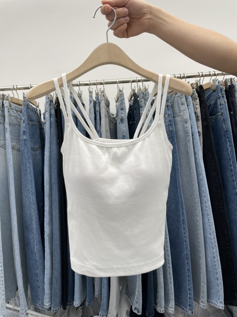 PAI東大門代購女裝新款職業熱賣休閑推薦人氣真品吊帶背心[PΛi]_PAi吊帶/背心圖色1白色