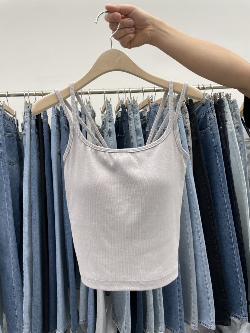 PAI東大門代購女裝新款職業熱賣休閑推薦人氣真品吊帶背心[PΛi]_PAi吊帶/背心圖色3