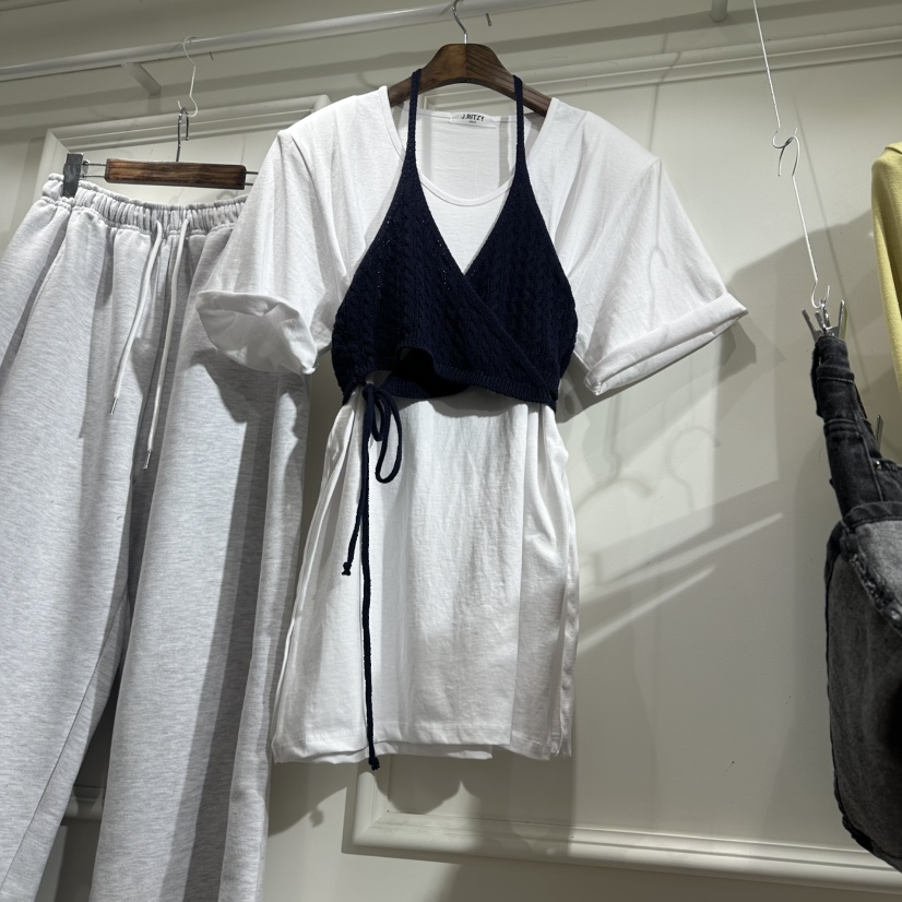 J.RITZY韓國代購女士新品26春夏熱賣真品吊帶背心不含內搭J.RITZY吊帶/背心圖色3