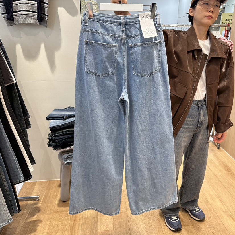 ZIPPER/STEADY東大門直郵女裝新品推薦26春夏休閑牛仔褲ZIPPER/STEADY牛仔褲