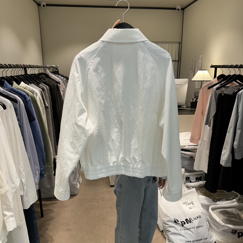 RE STOCK韓國代購女裝新品職業休閑推薦熱賣真品襯衫蕾絲衫RE STOCK襯衫/蕾絲衫