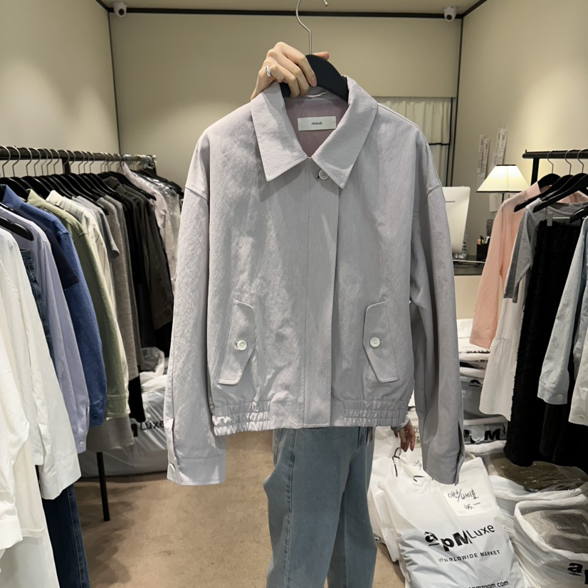 RE STOCK韓國代購女裝新品職業休閑推薦熱賣真品襯衫蕾絲衫RE STOCK襯衫/蕾絲衫圖色3