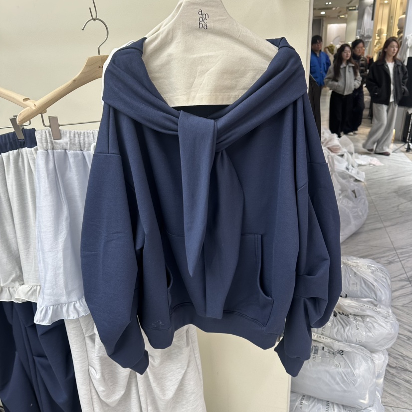 AMOEBA韓國代購女裝新品26春夏真品熱賣職業推薦時尚衛衣AMOEBA衛衣圖色2