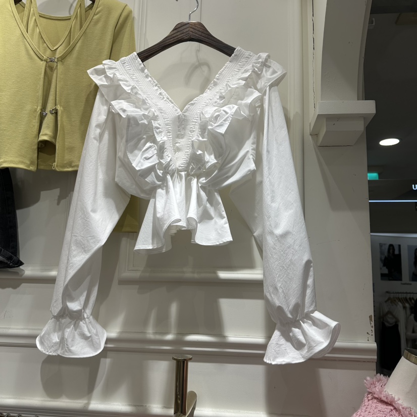 J.RITZY韓國代購女士新品職業26春夏人氣熱賣襯衫蕾絲衫J.RITZY襯衫/蕾絲衫圖色1